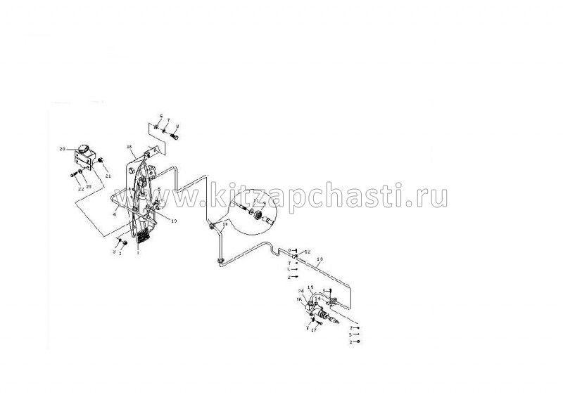 Трубка ПГУ BAW Fenix 1065 Евро 3 BP10651620285